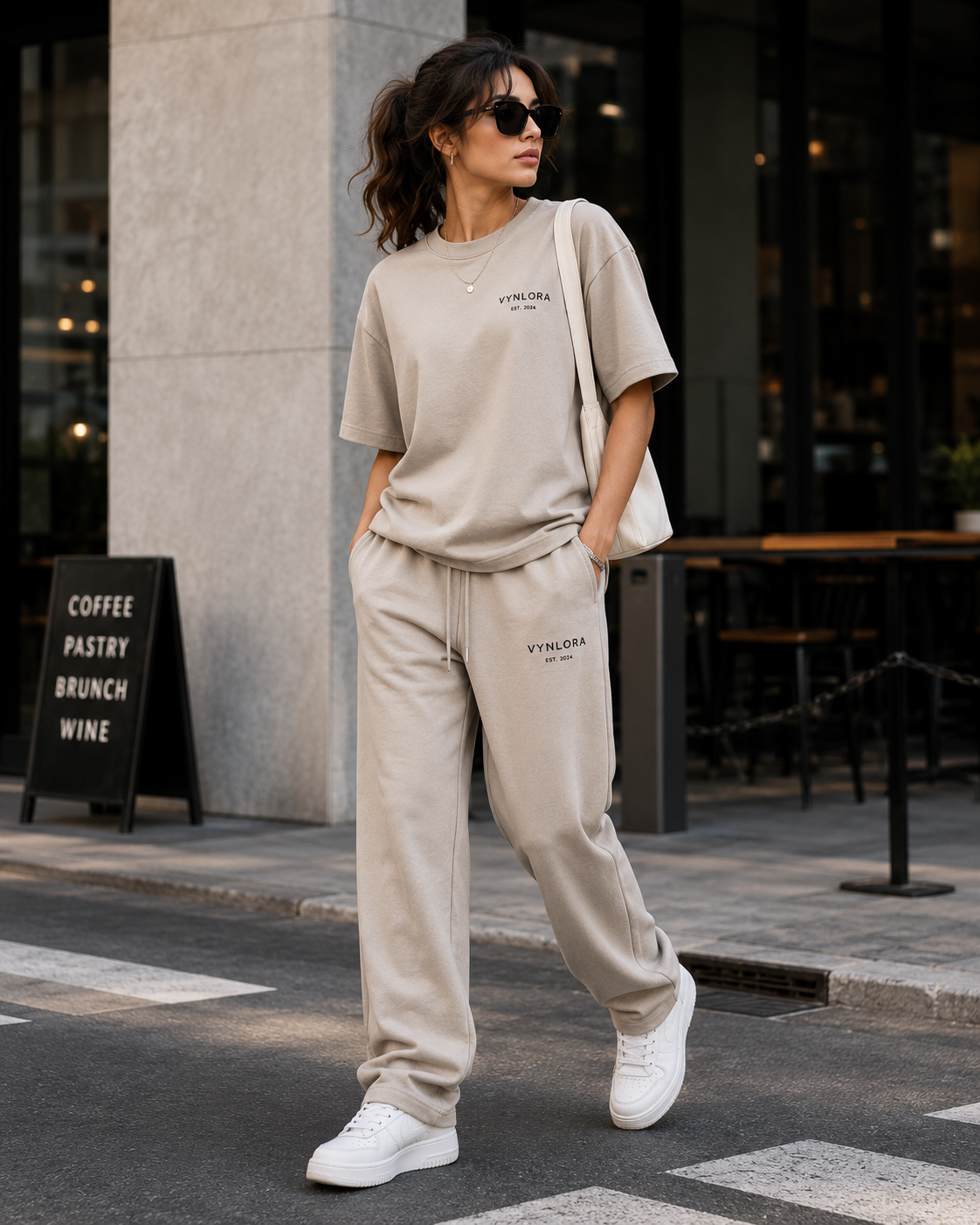 VYNLORA Premium Oversized Co-Ord Set
