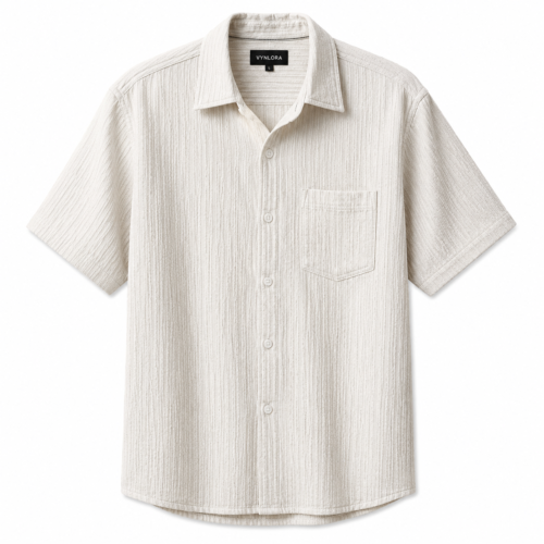 VYNLORA Textured Casual Shirt (6) VYNLORA Textured Breeze Casual Shirt